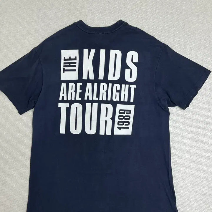 [BUNJANG] Hanes The Who Tour T-shirt XL / 80s 헤인즈 The Who 밴드티셔츠 투어티셔츠 XL