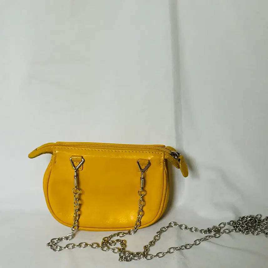 [BUNJANG] Dior Shoulder Crossbody Bag Yellow / 디올 숄더 크로스백 옐로우