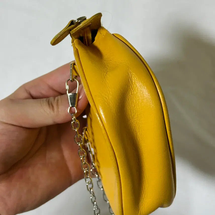 [BUNJANG] Dior Shoulder Crossbody Bag Yellow / 디올 숄더 크로스백 옐로우