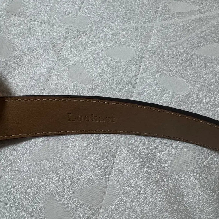 [BUNJANG] Lookast Harry Wide Cowhide Leather Belt Dark Brown / 룩캐스트 헤리 와이드 소가죽 레더벨트 다크브라운