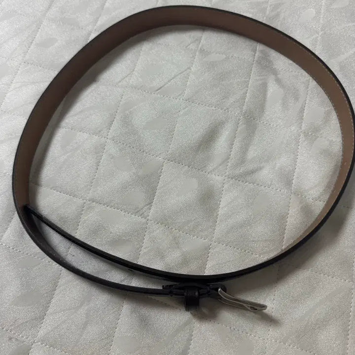 [BUNJANG] Lookast Harry Wide Cowhide Leather Belt Dark Brown / 룩캐스트 헤리 와이드 소가죽 레더벨트 다크브라운