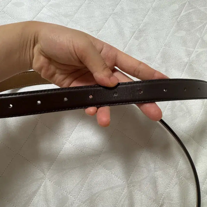 [BUNJANG] Lookast Harry Wide Cowhide Leather Belt Dark Brown / 룩캐스트 헤리 와이드 소가죽 레더벨트 다크브라운