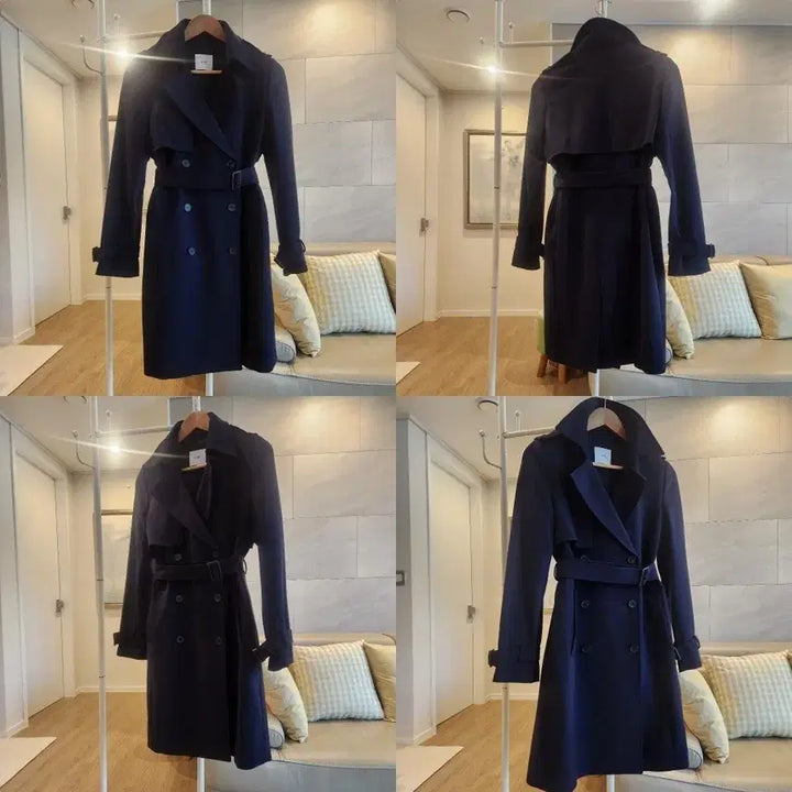 [BUNJANG] LIST Trench Coat (Black) / 새상품. LIST 리스트 트렌치코트  44 ~ 55 (블랙)