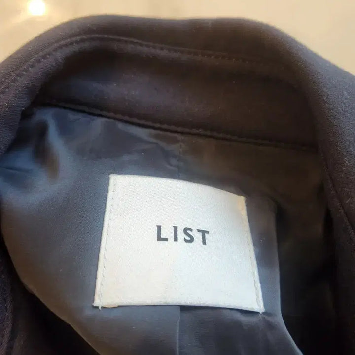 [BUNJANG] LIST Trench Coat (Black) / 새상품. LIST 리스트 트렌치코트  44 ~ 55 (블랙)