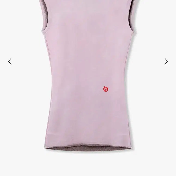 [SOLD OUT] [XS] 알렉산더왕 알왕 애플 로고 슬리브리스 드레스 원피스 치마 핑크