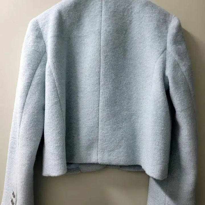[SOLD OUT] 지고트 JJ JIGOTT 하늘색 트위드 크롭 자켓(2만원 내림!)