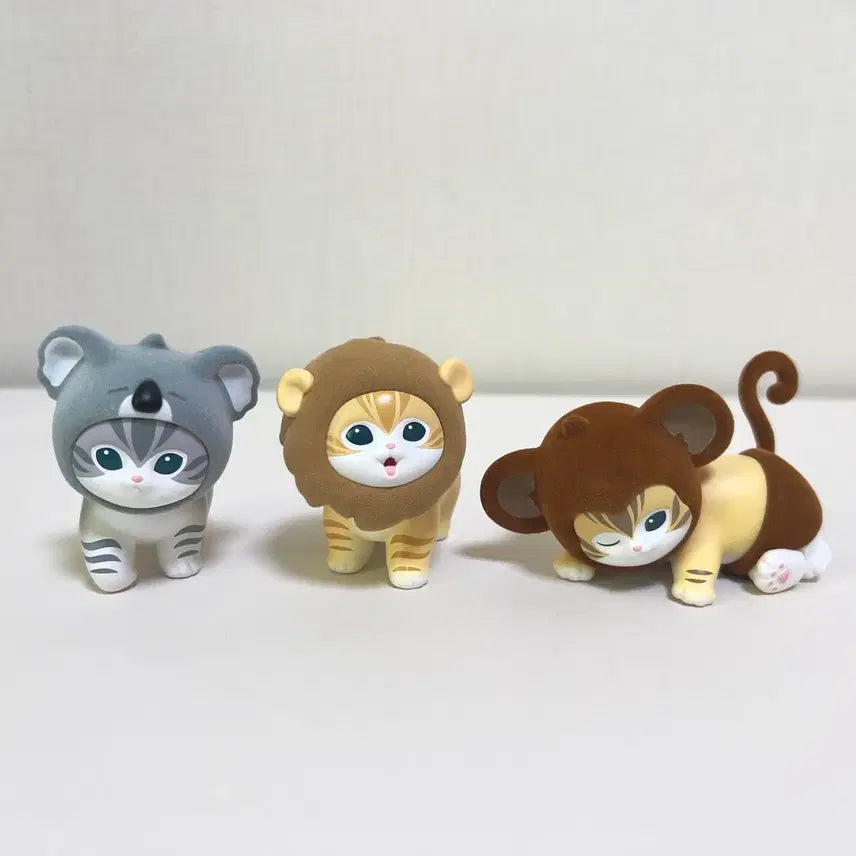 [BUNJANG] Mofsand Fluffy Party Figure Set / 모프샌드 미니소 플러피파티 피규어 3종 set