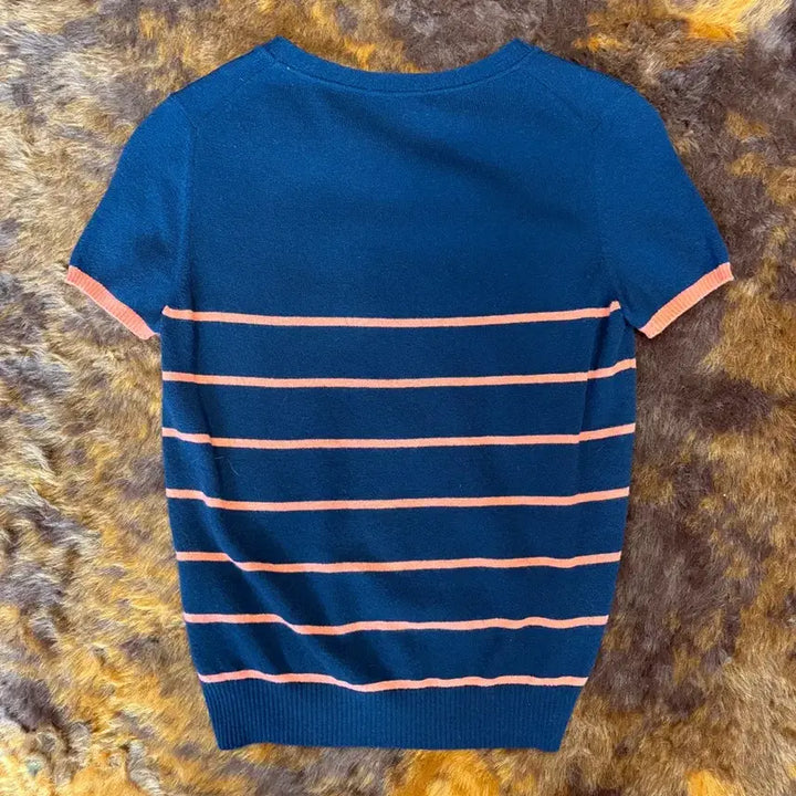 [BUNJANG] Max &amp; Co Half Knit T-shirt / 막스 엔 코 하프 니트 티