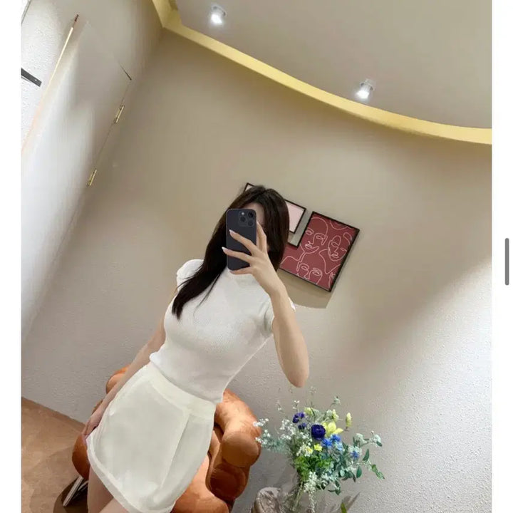 [BUNJANG] J.BBM Satin Mini Skirt / 제이쁨 새틴스커트