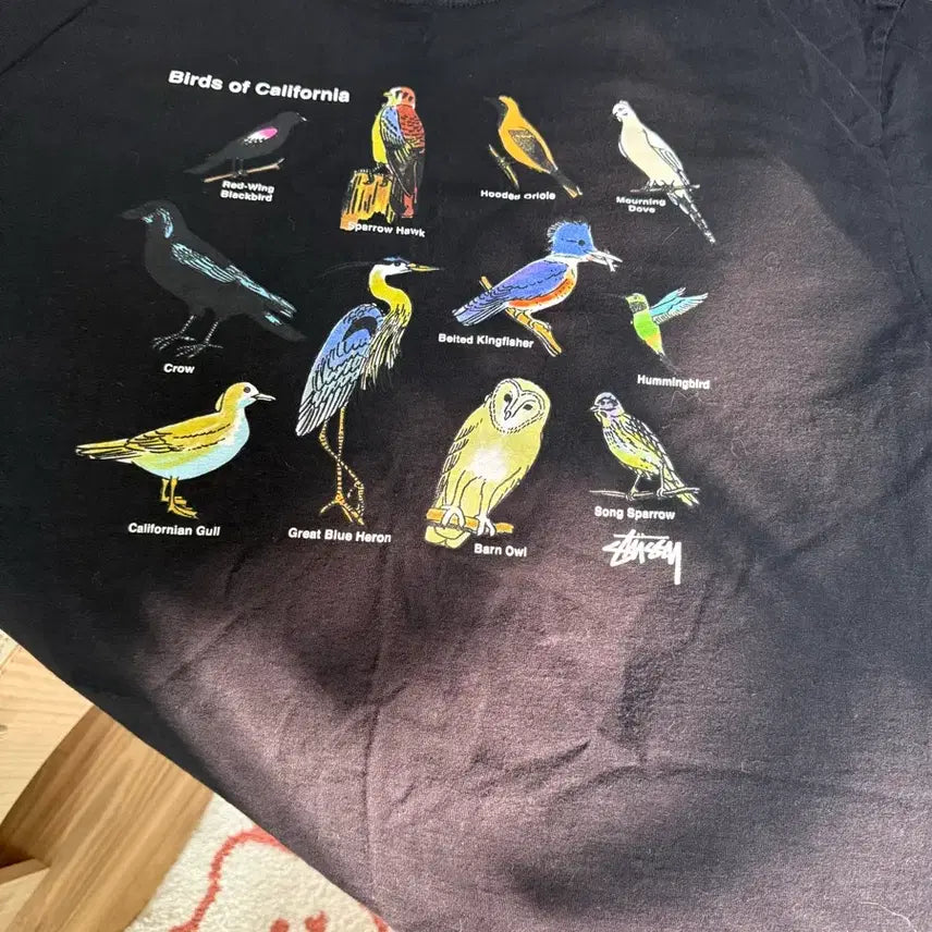 [BUNJANG] Stussy California Bird T-Shirt XL / 스투시 캘리포니아 버드 티셔츠 XL