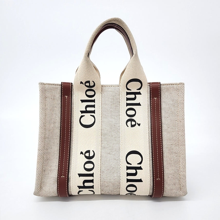 [BUNJANG] Chloé Woody Small Tote Bag / 끌로에 우디 스몰 토트백