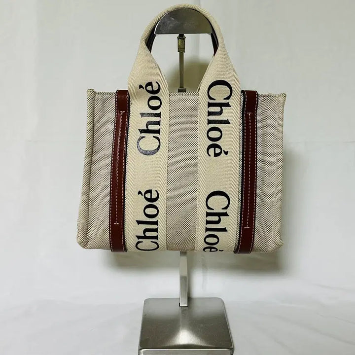[BUNJANG] Chloé Woody Small Tote Bag / 끌로에 우디 스몰 토트백