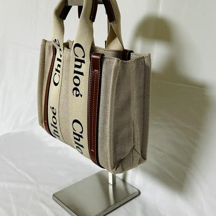 [BUNJANG] Chloé Woody Small Tote Bag / 끌로에 우디 스몰 토트백