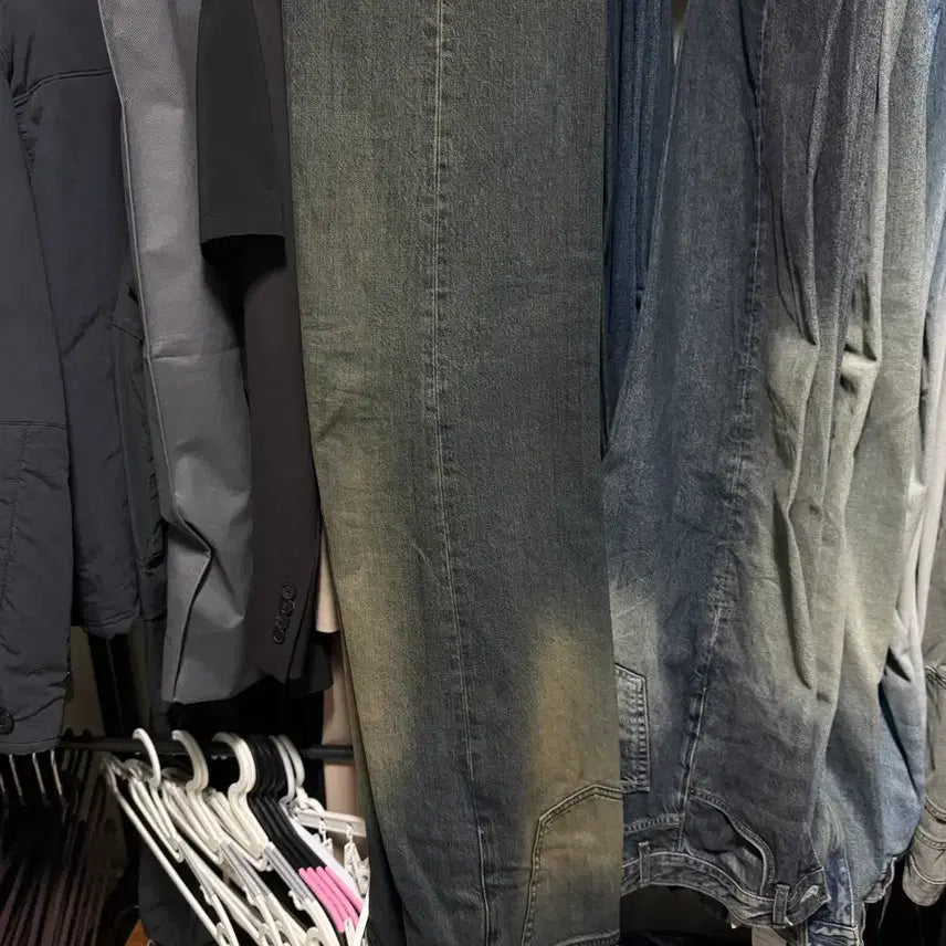 [BUNJANG] Vellie True Wide Vintage Indigo XS Short Jeans / 벨리에 트루와이드 빈티지 인디고 xs 숏버전