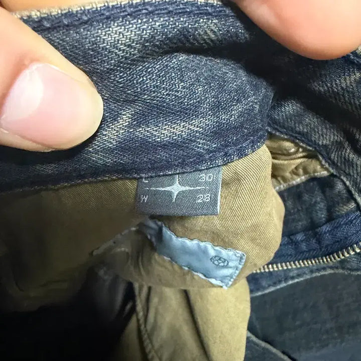 [BUNJANG] Vellie True Wide Vintage Indigo XS Short Jeans / 벨리에 트루와이드 빈티지 인디고 xs 숏버전