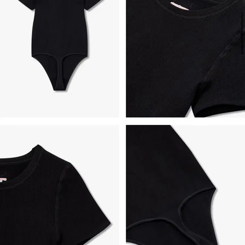[SOLD OUT] [XXS/XS, S/M] 알렉산더왕 알왕 숏 슬리브 바디슈트 수트 블랙