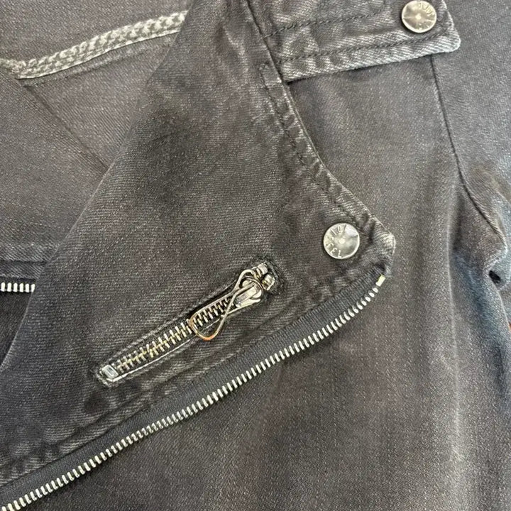 [BUNJANG] Diesel Biker Denim Jacket / 디젤 바이커 데님 자켓
