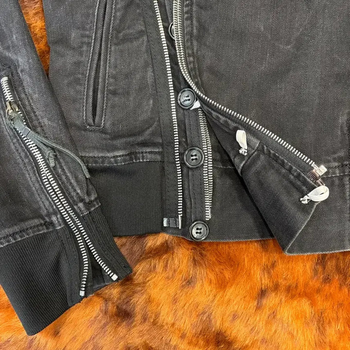 [BUNJANG] Diesel Biker Denim Jacket / 디젤 바이커 데님 자켓