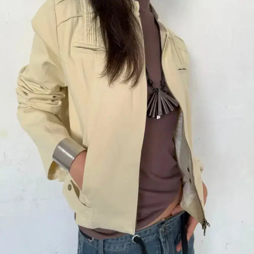 [BUNJANG] Tipssy Timeless Crop Jacket / tipssy 팁씨 timeless crop 자켓
