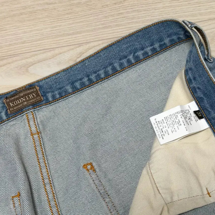 [SOLD OUT] 캐피탈 잼스톤 카펜터 데님 쇼츠 (38)