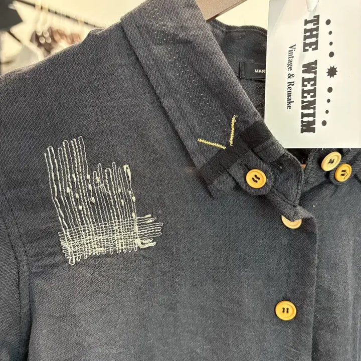 [BUNJANG] Marithe Francois Girbaud See-Through Crop Shirt / 마리떼 프랑소와저버 시스루 크롭 셔츠