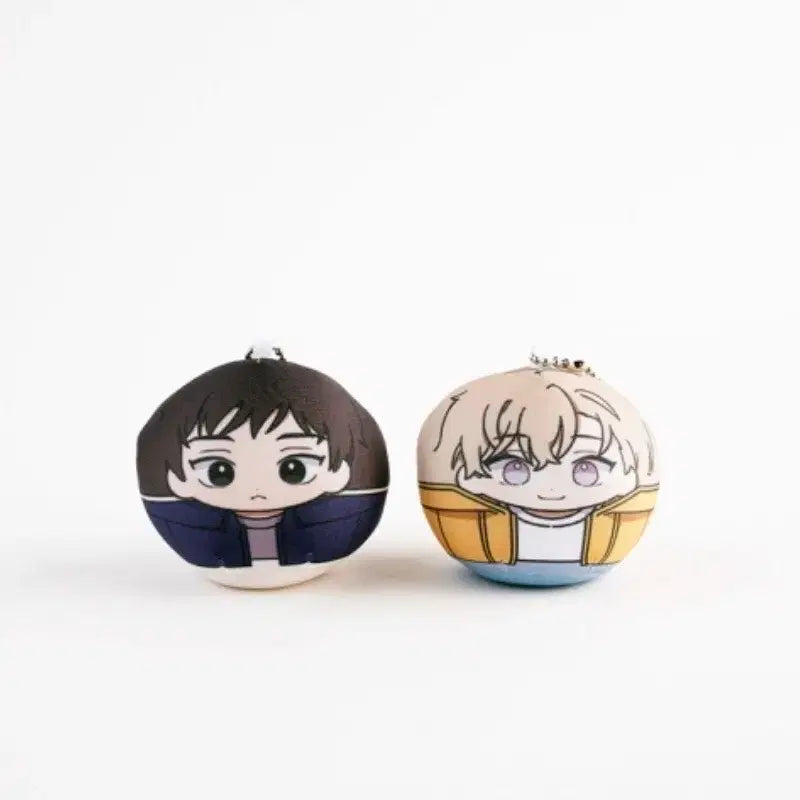[SOLD OUT] 세 개의 점 흰귀작가전 모펀 미니 경단인형 세트 굿즈 일괄