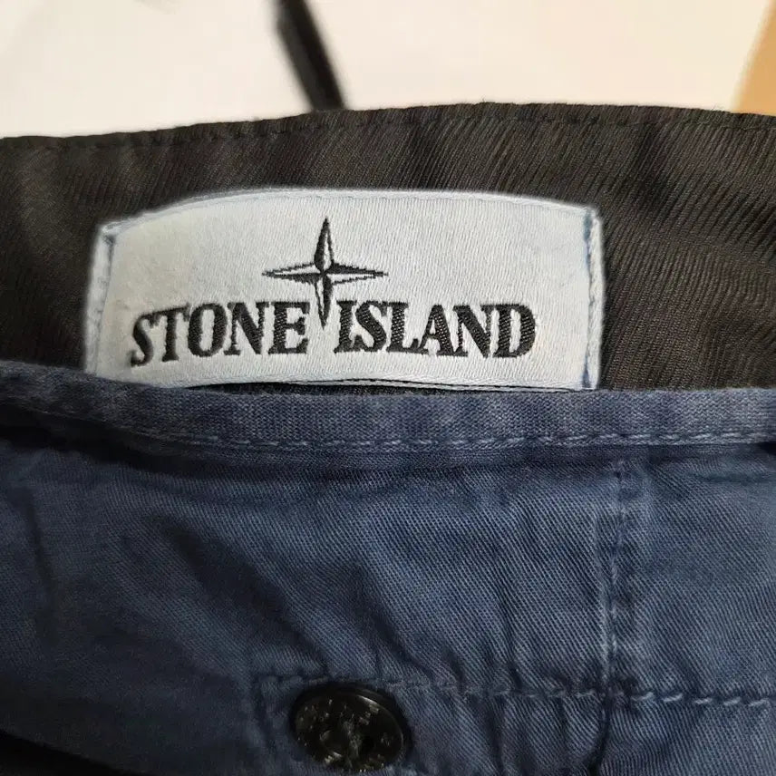[BUNJANG] Stone Island Blue Cargo Pants / 스톤아일랜드 블루 카고 바지