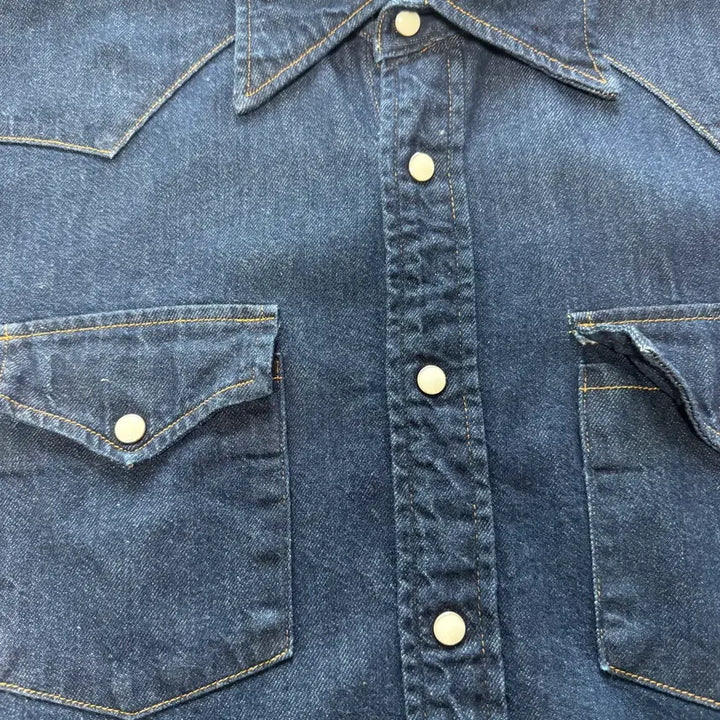 [BUNJANG] Capital 8oz Denim Husky Western Shirt Indigo / [2] 캐피탈 8온즈 데님 허스키 웨스턴 셔츠 인디고