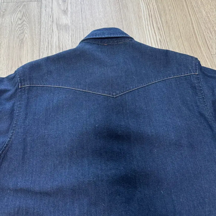 [BUNJANG] Capital 8oz Denim Husky Western Shirt Indigo / [2] 캐피탈 8온즈 데님 허스키 웨스턴 셔츠 인디고