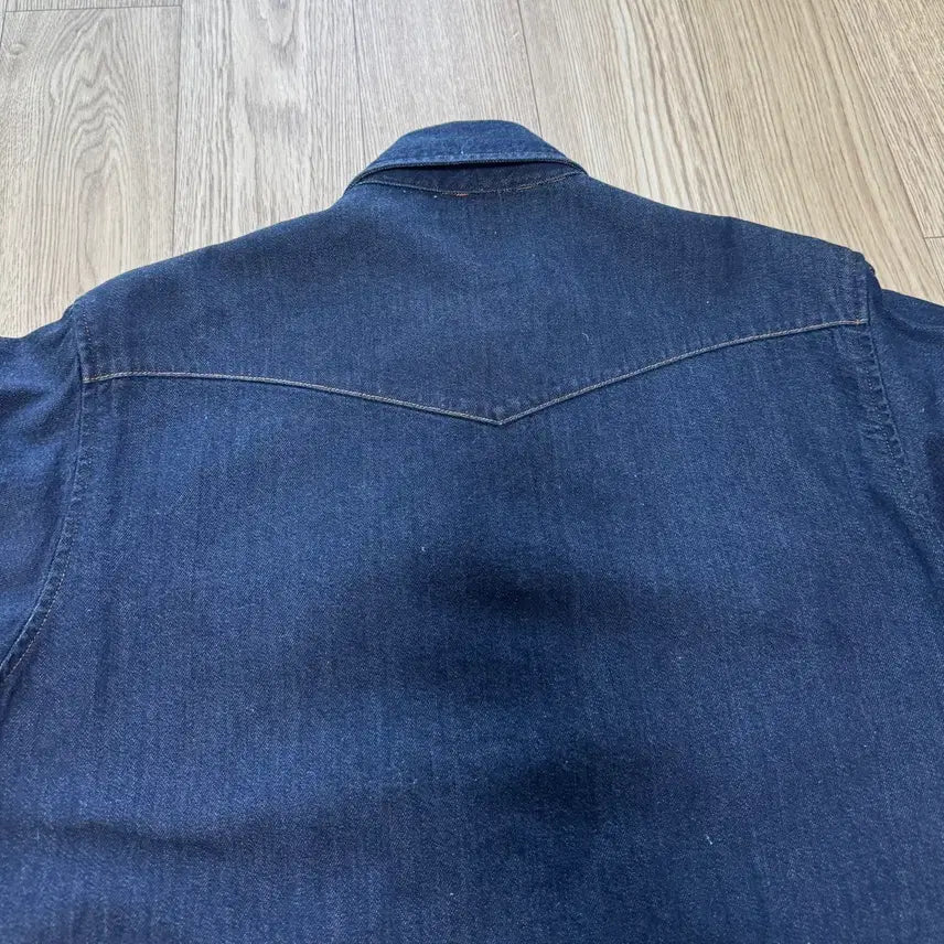 [BUNJANG] Capital 8oz Denim Husky Western Shirt Indigo / [2] 캐피탈 8온즈 데님 허스키 웨스턴 셔츠 인디고