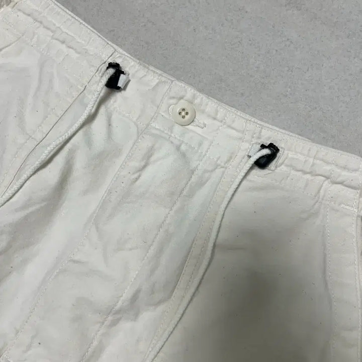[BUNJANG] Needles White String Fatigue Midi Skirt / 니들즈 화이트 스트링 퍼티그 미디 스커트