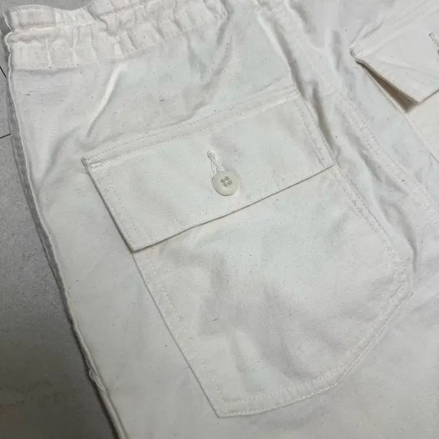 [BUNJANG] Needles White String Fatigue Midi Skirt / 니들즈 화이트 스트링 퍼티그 미디 스커트