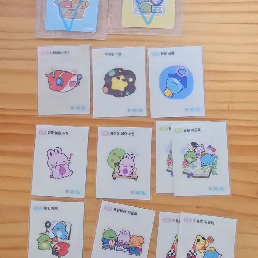 [SOLD OUT] 픽셀리 띠부실/원형 스티커 교환 및 판매