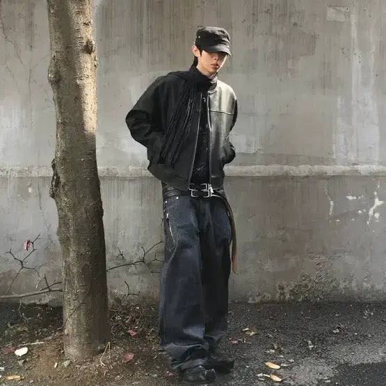 [BUNJANG] Mjd Low-rise Dual Zip Denim Jeans / Mjd 로우라이즈 듀얼 집 데님 인디고 s