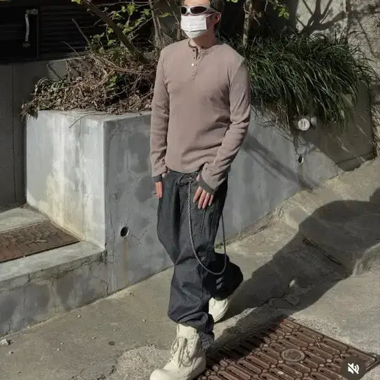 [BUNJANG] Mjd Low-rise Dual Zip Denim Jeans / Mjd 로우라이즈 듀얼 집 데님 인디고 s