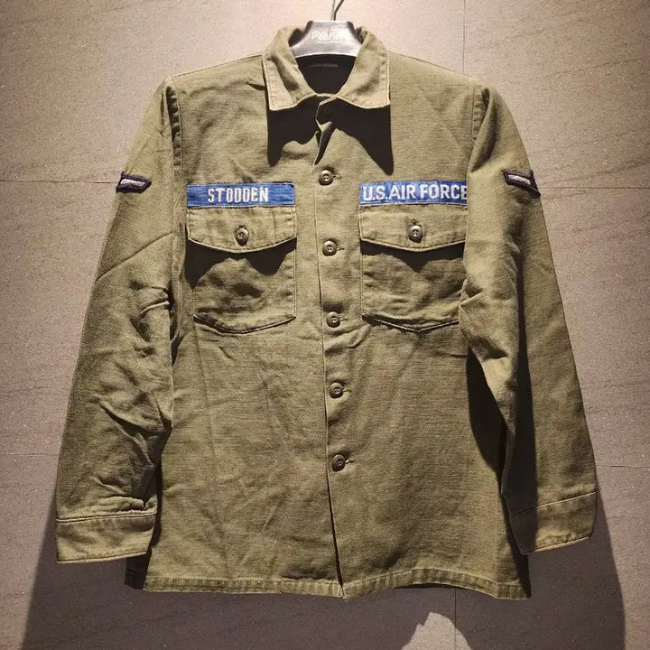[BUNJANG] 1960s Vietnam War OG-107 USAF Utility Shirt - Size M / 60&