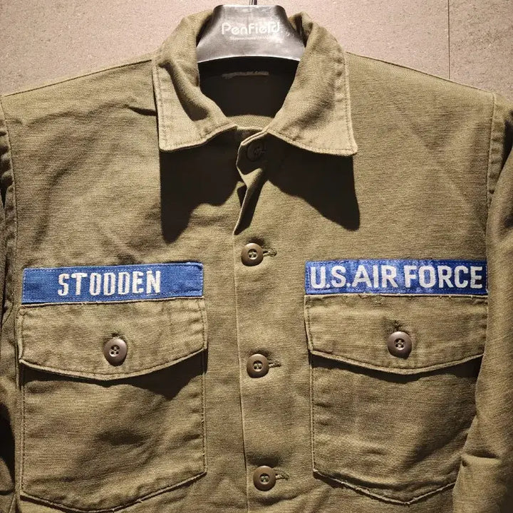 [BUNJANG] 1960s Vietnam War OG-107 USAF Utility Shirt - Size M / 60&