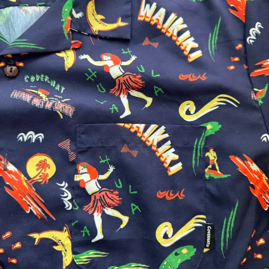 [BUNJANG] Covernat Hawaiian Shirt - L / 커버낫 하와이안 셔츠 L