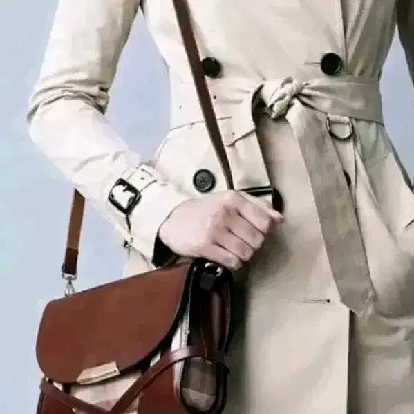 [BUNJANG] Burberry Bridle House Check Leather Crossbody Bag Brown / 버버리 가죽 크로스백 브라운(Burberry 브라이들 하우스 체크