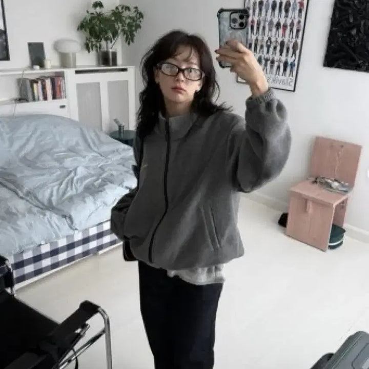 [BUNJANG] Smooth Mood Fleece Gray / 스무드무드 후리스 플리스 그레이