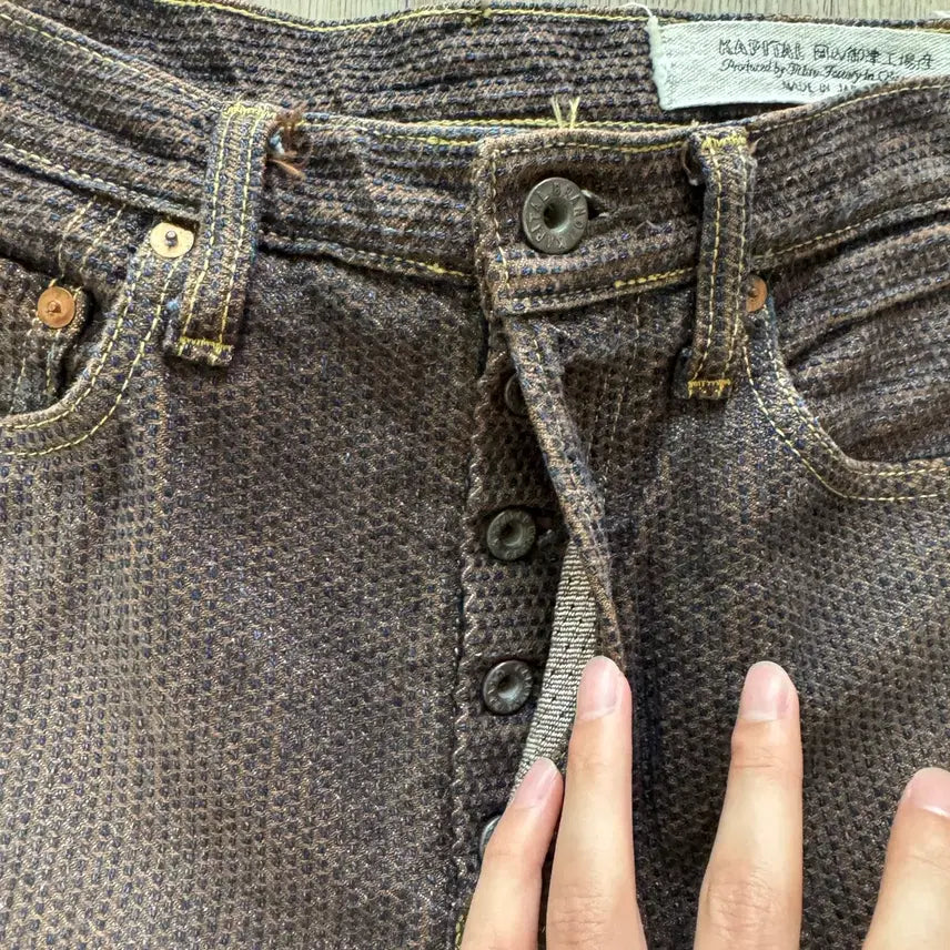 [BUNJANG] Capital Century Denim Pants No. 5 5p Monkey Cisco / [34] 캐피탈 센츄리 데님 팬츠 No 5 5p 몽키 시스코