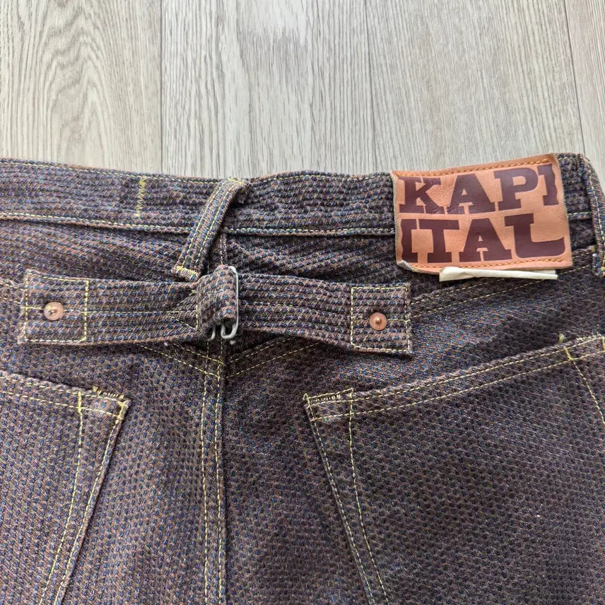 [BUNJANG] Capital Century Denim Pants No. 5 5p Monkey Cisco / [34] 캐피탈 센츄리 데님 팬츠 No 5 5p 몽키 시스코