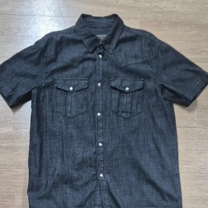 [SOLD OUT] 유니폼브릿지 데님 웨스턴 셔츠 (M)