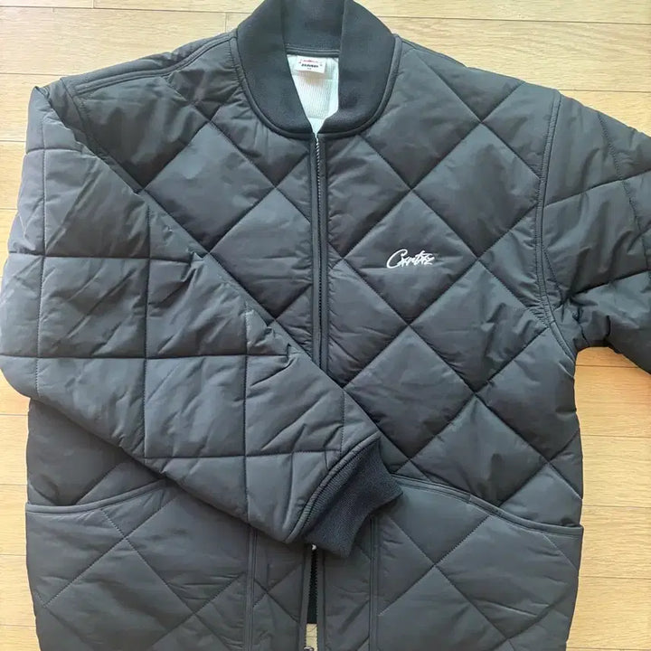 [BUNJANG] CORTES HMP Quilted Jacket Black / 코르테이즈 HMP 퀼티드 자켓