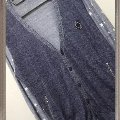 [BUNJANG] Wide Angle Linen Knit Cardigan / 와이드앵글 정품 V넥 린넨 니트가디건 거의새옷 택100