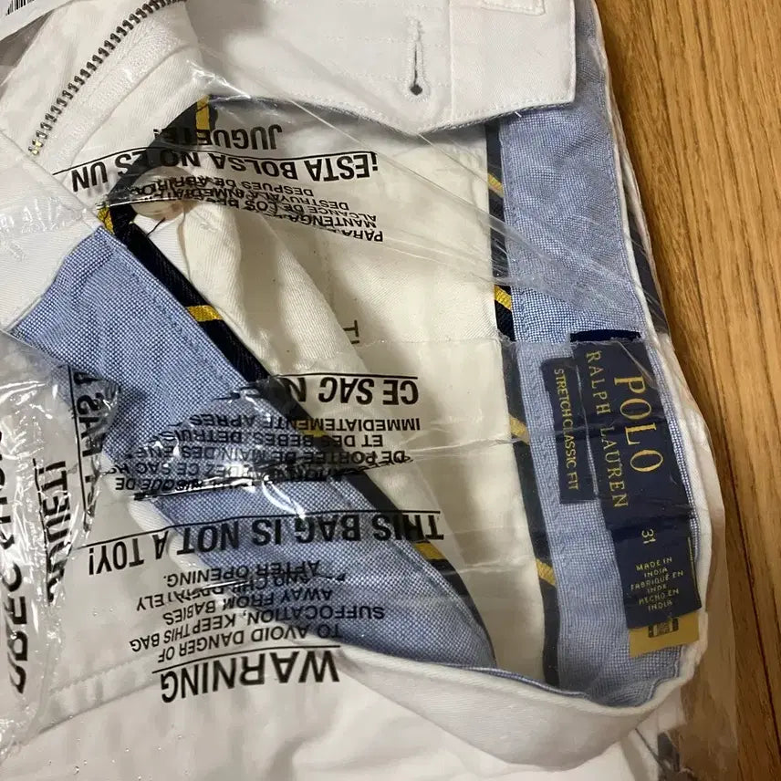[BUNJANG] Polo Ralph Lauren Chino Cotton Shorts White New Arrival / Polo Ralph Lauren 치노 코튼반바지 화이트 새상품
