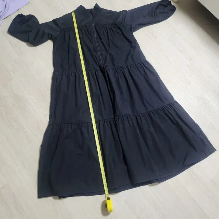 [SOLD OUT] 여유핏 바스락 롱원피스
