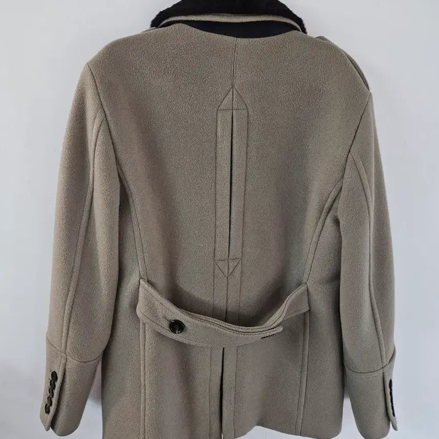 [BUNJANG] Burberry London Double Coat / 버버리 런던 퍼 카라 더블 코트