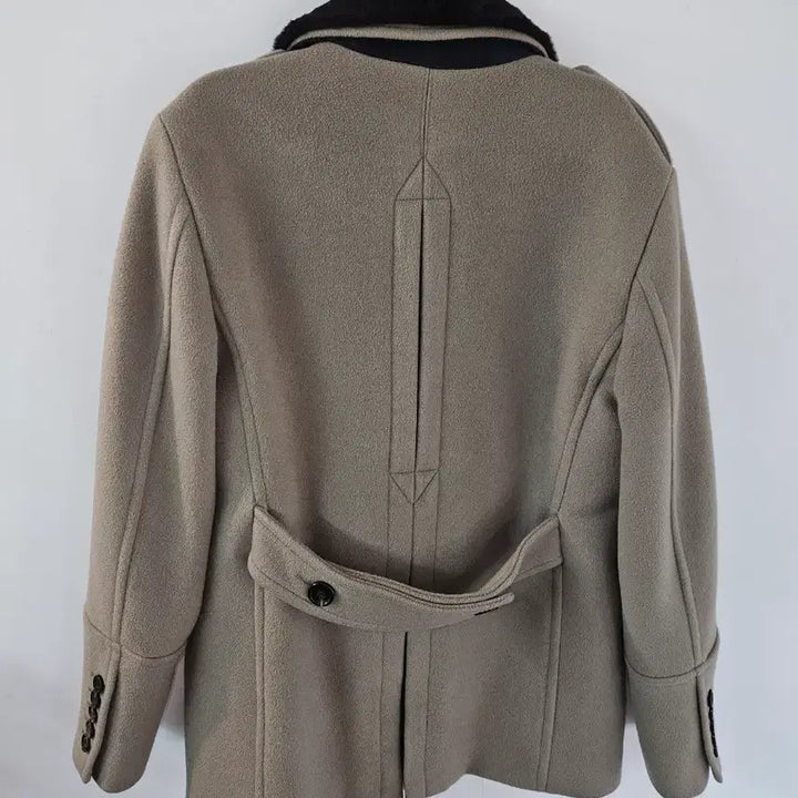 [BUNJANG] Burberry London Double Coat / 버버리 런던 퍼 카라 더블 코트