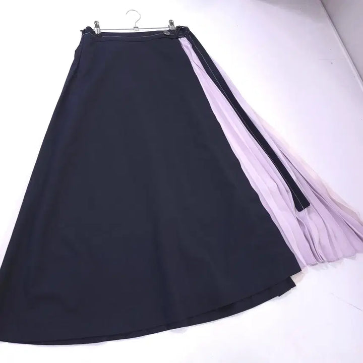 [BUNJANG] DEWL Layered Chiffon Long Skirt / 듀엘) 새상품 쉬폰 레이어드 롱스커트 -55